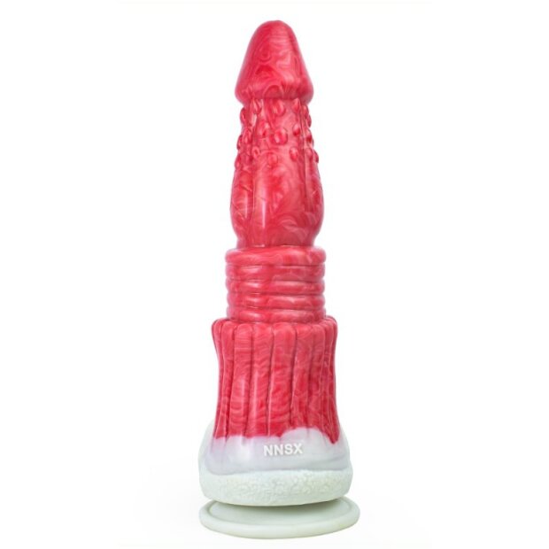 Anal Predator Alien Dildo Nevrax Spezialdildo Rot 20 cm ⌀ 5,5 cm