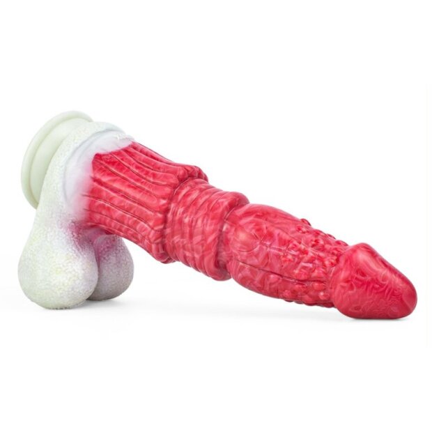 Anal Predator Alien Dildo Nevrax Spezialdildo Rot 20 cm ⌀ 5,5 cm