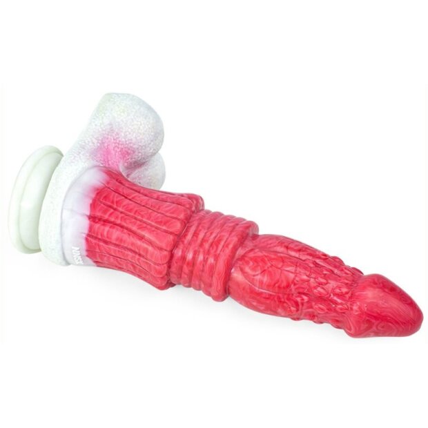 Anal Predator Alien Dildo Nevrax Spezialdildo Rot 20 cm ⌀ 5,5 cm