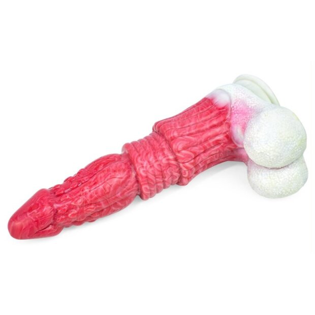Anal Predator Alien Dildo Nevrax Spezialdildo Rot 20 cm ⌀ 5,5 cm