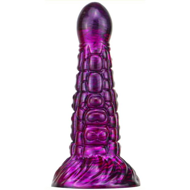 MetallicAnal Fantasy Ninja Dildo Black Purple 16 cm