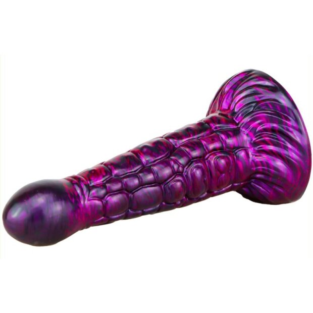 MetallicAnal Fantasy Ninja Dildo Black Purple 16 cm