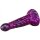 MetallicAnal Fantasy Ninja Dildo Black Purple 16 cm