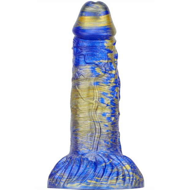 MetallicAnal Fantasy Gentax Spezialdildo Blau 16 cm ⌀ 5 cm