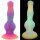unicorny Wolf Dildo brightly colored 23 cm