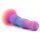 unicorny Wolf Dildo brightly colored 23 cm
