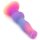 unicorny Wolf Dildo brightly colored 23 cm