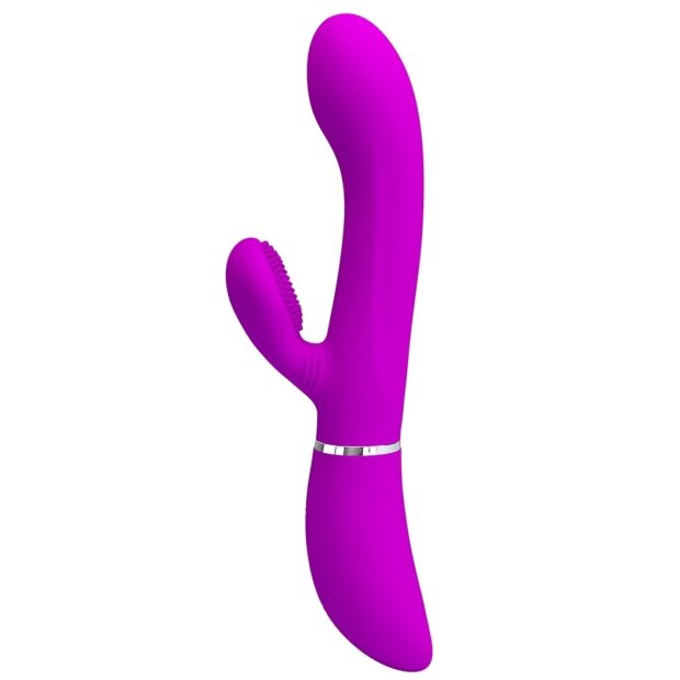 Pretty Love Vibrator Rabbit Clit Vibe Pink