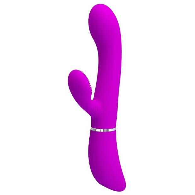 Pretty Love Vibrator Rabbit Clit Vibe Pink