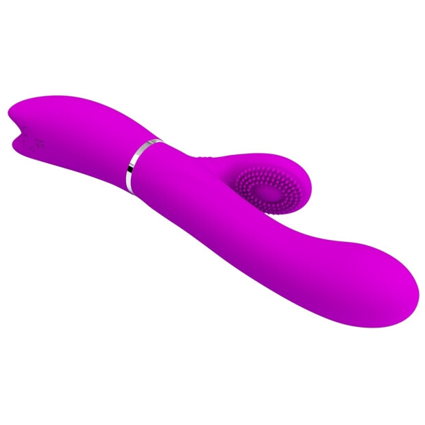 Pretty Love Vibrator Rabbit Clit Vibe Pink