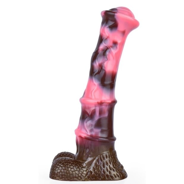 Bad Horse Dildo Animal Ponulf Noir Rose 22 cm