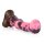 Bad Horse Dildo Animal Ponulf Noir Rose 22 cm