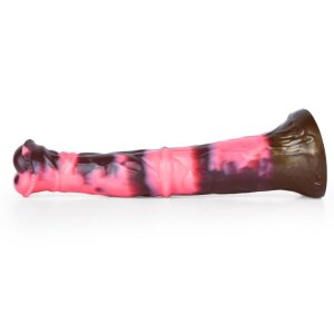 Bad Horse Dildo Animal Ragulf Black Pink 20 cm