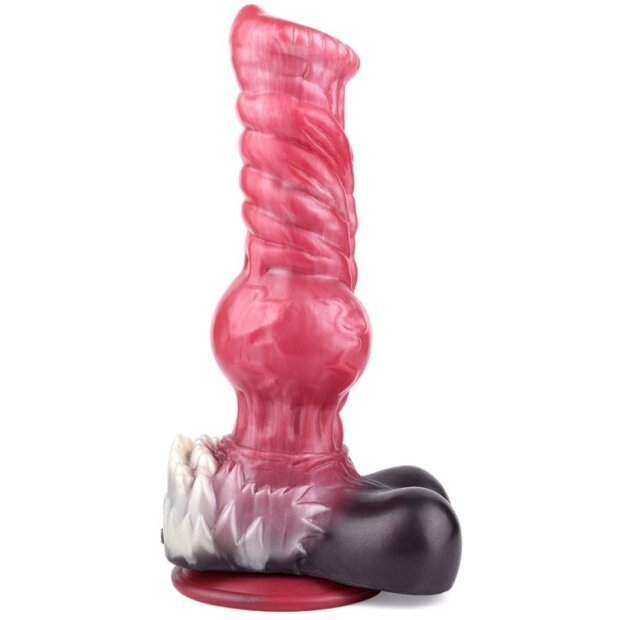 Bad Wolf Furry Wolf L Dildo Rot 27 cm