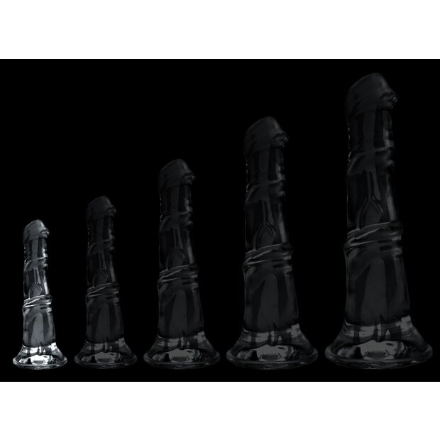 ClearlyHorny Jumy S Pferde-Dildo Transparent 17 cm