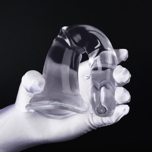 ClearlyHorny Horse Dildo Jumy M Transparent