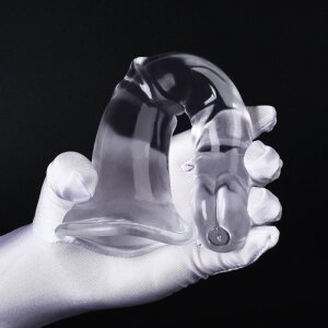 ClearlyHorny Horse Dildo Jumy M Transparent