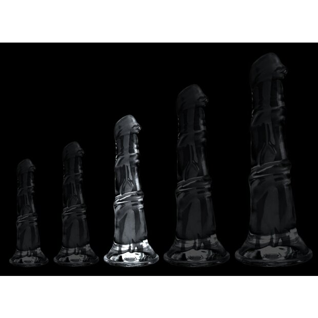 ClearlyHorny Pferde Dildo Jumy L Spezialdildo Transparent 26 cm