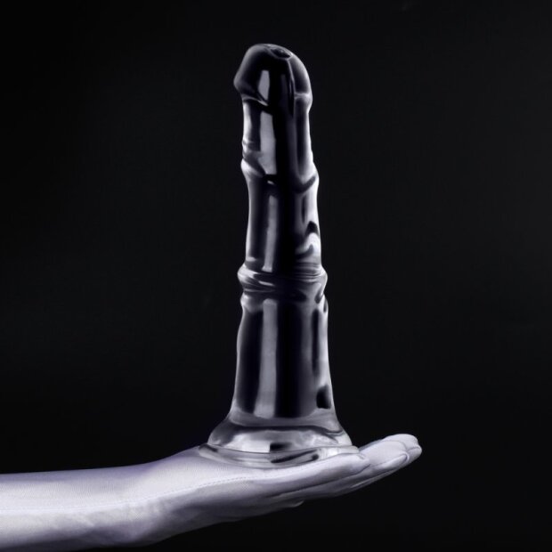 ClearlyHorny Pferde Dildo Jumy L Spezialdildo Transparent 26 cm