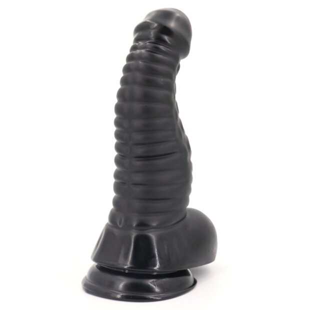 ToppedMonster Monsterdildo Kirin Spezialdildo Schwarz 20 cm ⌀ 8 cm