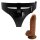 Pretty Love Umschnalldildo Micheal Strap-On Braun 20 cm ⌀ 3,8 cm