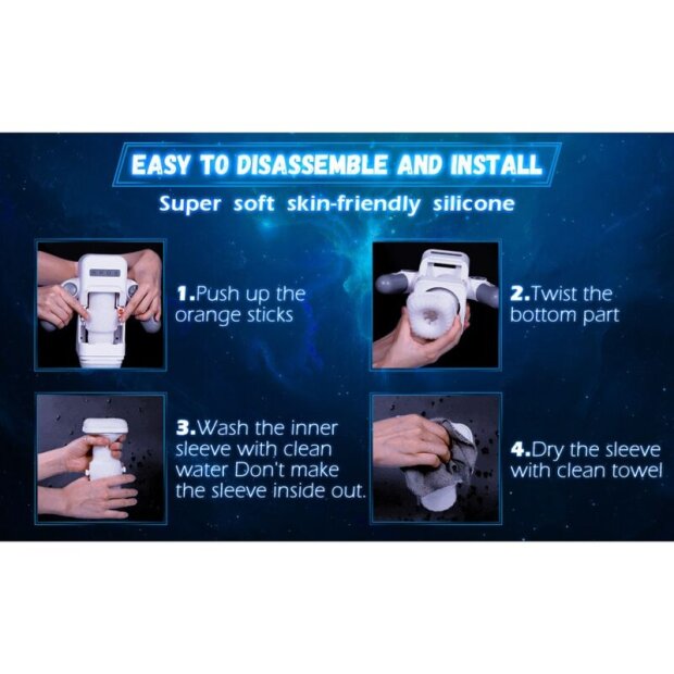 GAME CUP - Masturbateur vibrant avec fonction chauffante et support pour téléphone portable en noir