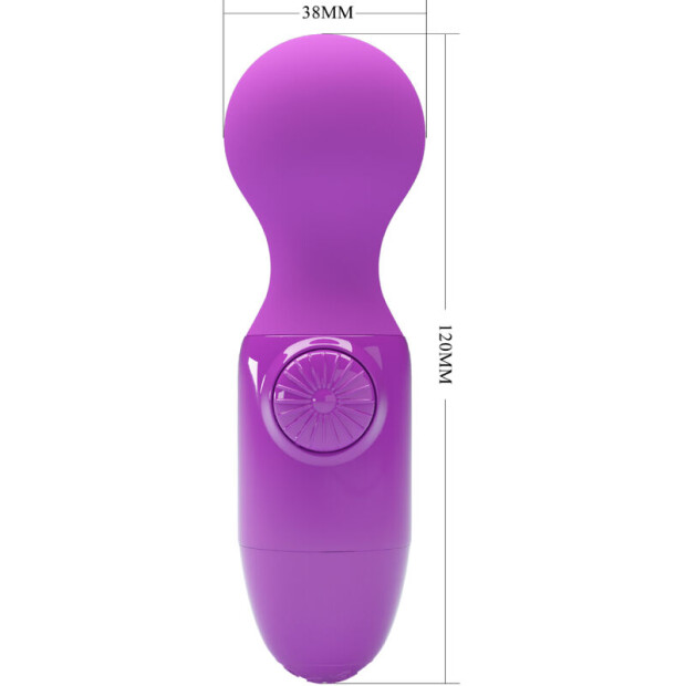 Pretty Love Mini Wall Massager Vibrator purple