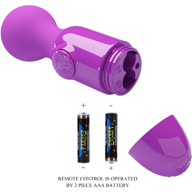 Pretty Love Mini Wall Massager Vibrator purple