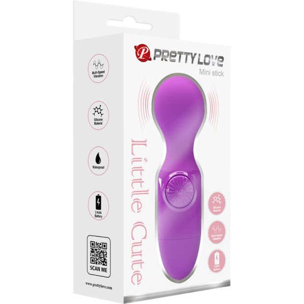 Pretty Love Mini Wall Massager Vibrator purple