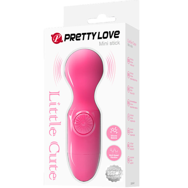 Pretty Love Mini mural Vibromasseur rose