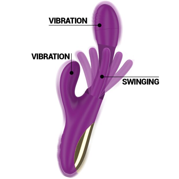 Intense multifunction vibrator with 7 vibrations