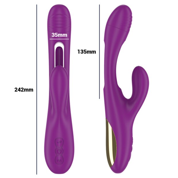 Intense multifunction vibrator with 7 vibrations