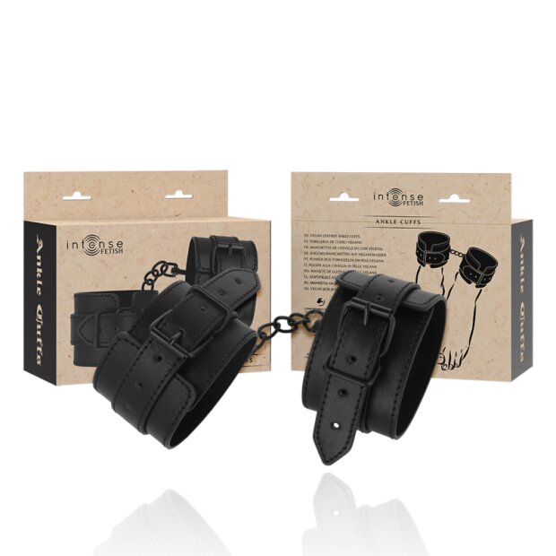 Intense Fussfesseln Leder Vegan