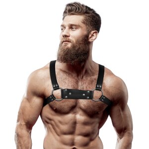 Fetish Submissive Attitude - Bulldog Chest Harness Eco...