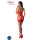 Passion bodystocking mini dress one size red