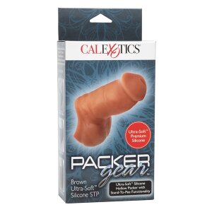 CalExotics Packer Gear Ultra Soft Silicone STP Brown 7,5 cm