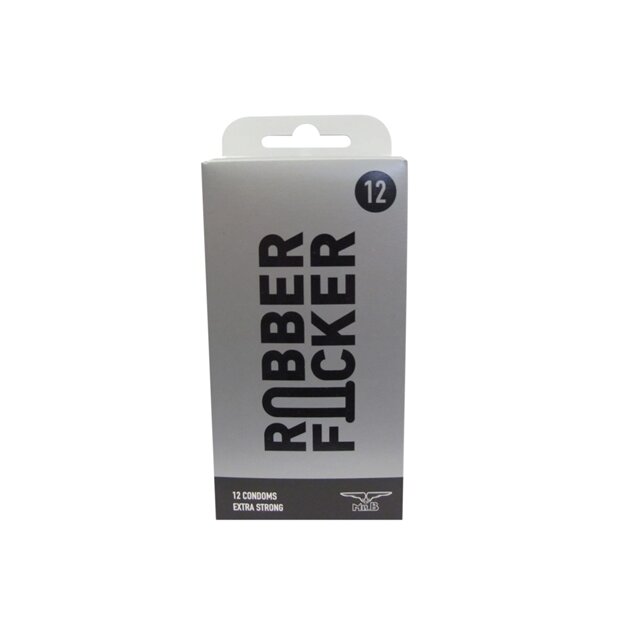 Mister B RubberFucker Condoms 12 Pack