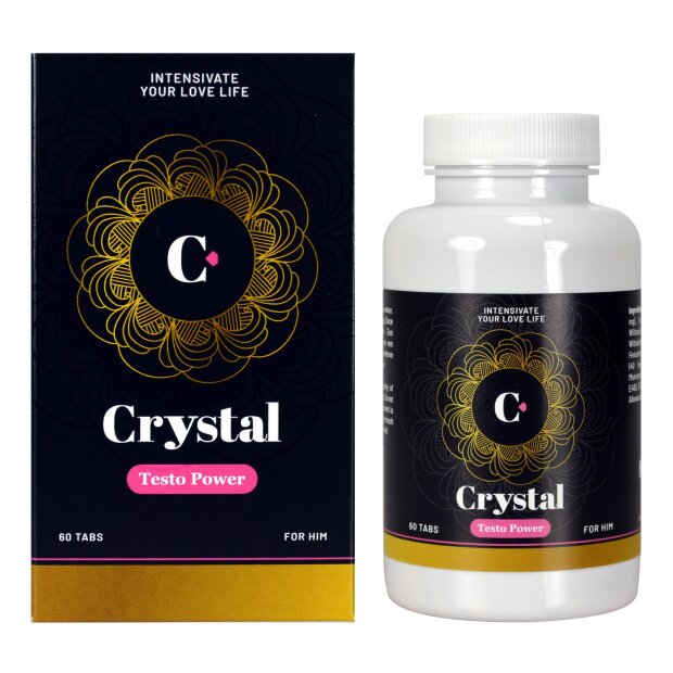 Morningstar - Crystal - Testo Power - 60 Tabletten