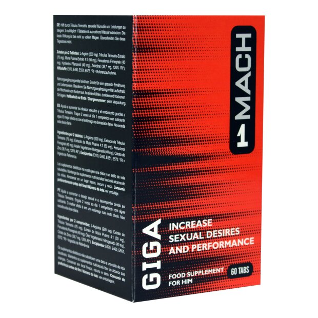 Morningstar Mach 1 Giga 60 comprimés 65,3 g