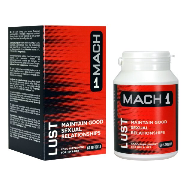Morningstar Mach 1 Lust 60 softgels 36.6 g