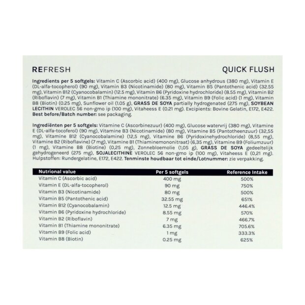 Morningstar ReFresh Quick Flush 15 capsules molles 20,4 g