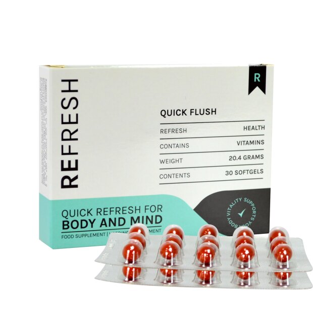 Morningstar ReFresh Quick Flush 15 capsules molles 20,4 g
