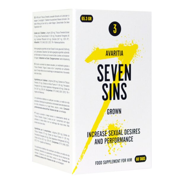 Morningstar Seven Sins Grown 60 Tabletten 65,3 g