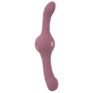 You2Toys Turbo Shaker Double Lover Vibrator Lila 30 cm ⌀...