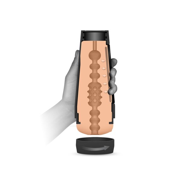 Doc Johnson MAINSQUEEZE Sasha Gray ULTRASKYN Pussy Masturbator