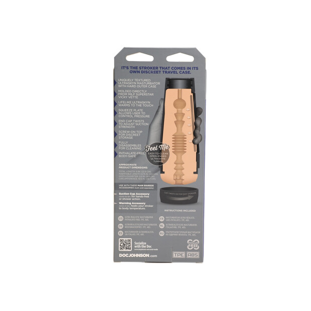 Doc Johnson MAINSQUEEZE Vicky Vette ULTRASKYN Masturbator