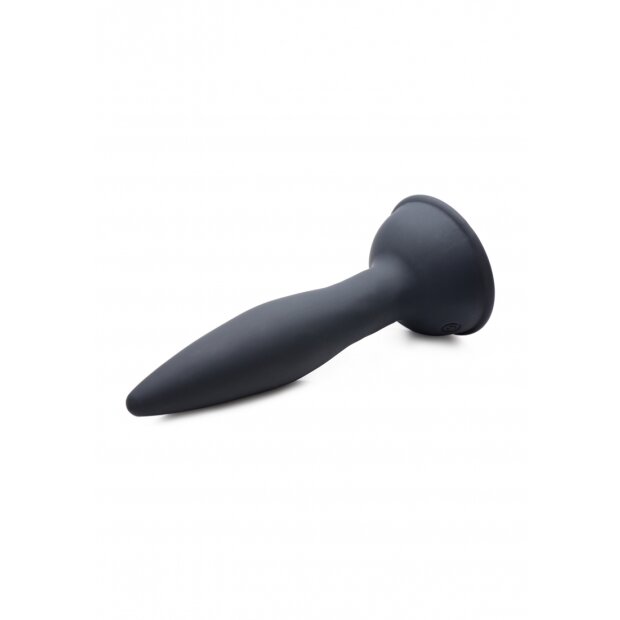XR Brands Turbo Ass-Spinner Analplug Schwarz ⌀ 3,5 cm