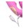 XR Brands U-Pulse Pulsierender Vibro Strap-On rosa