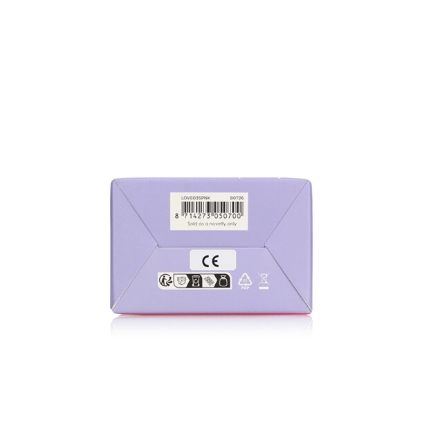 Loveline Paar Vibrator Walderdbeere Paarvibrator Pink 8 cm ⌀ 2,5 cm