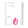 Loveline Paar Vibrator Walderdbeere Paarvibrator Pink 8 cm ⌀ 2,5 cm